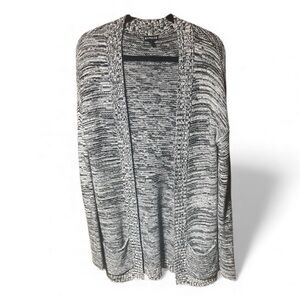 Express‎ Knit Longline Open Front Cardigan Sweater